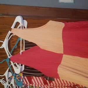 Pink dress shein curve new no tags not even tried on